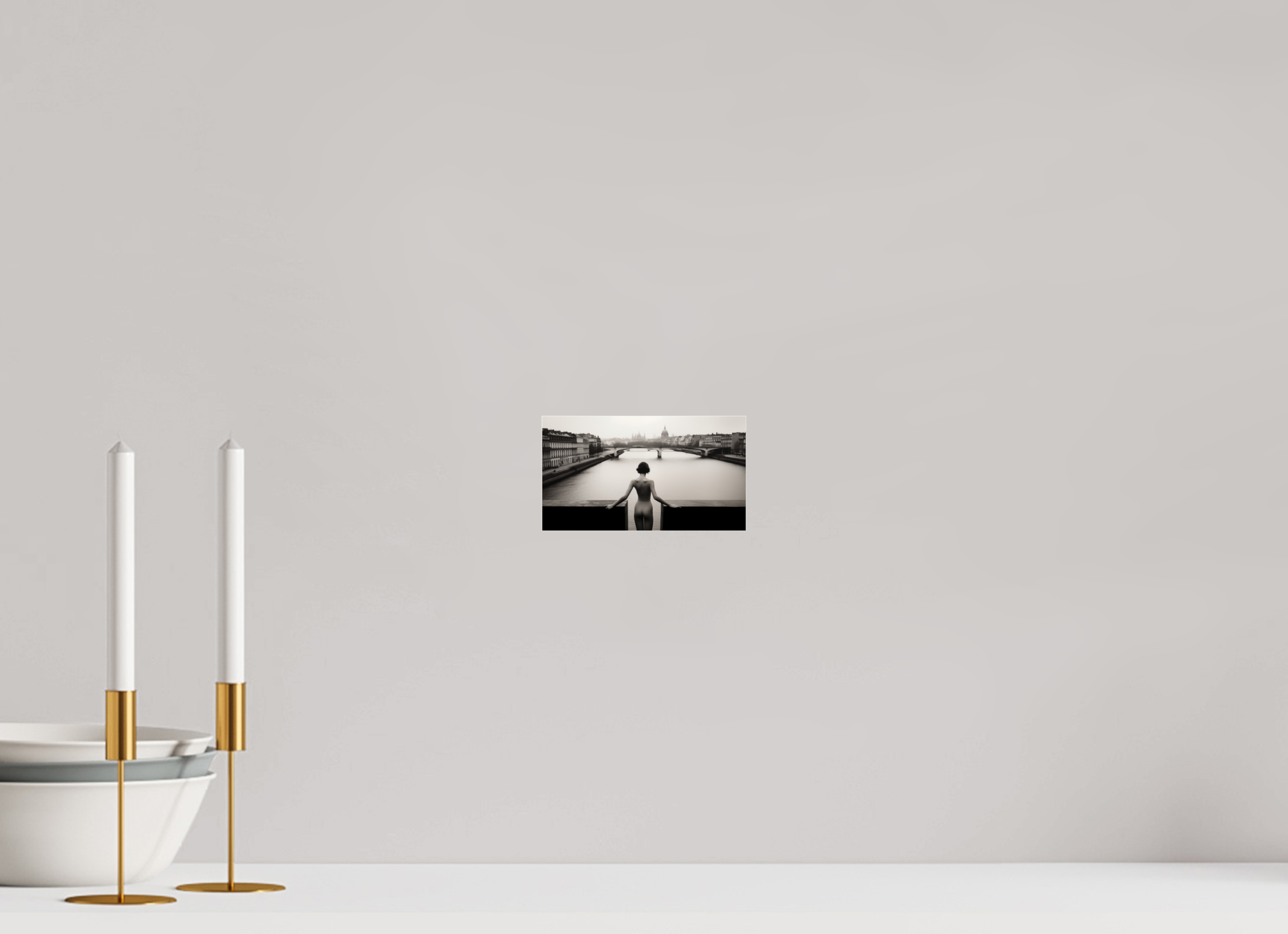16 x 9 cm, Photo Print Under Acrylic Glass her strange desire - am Rand des Atems