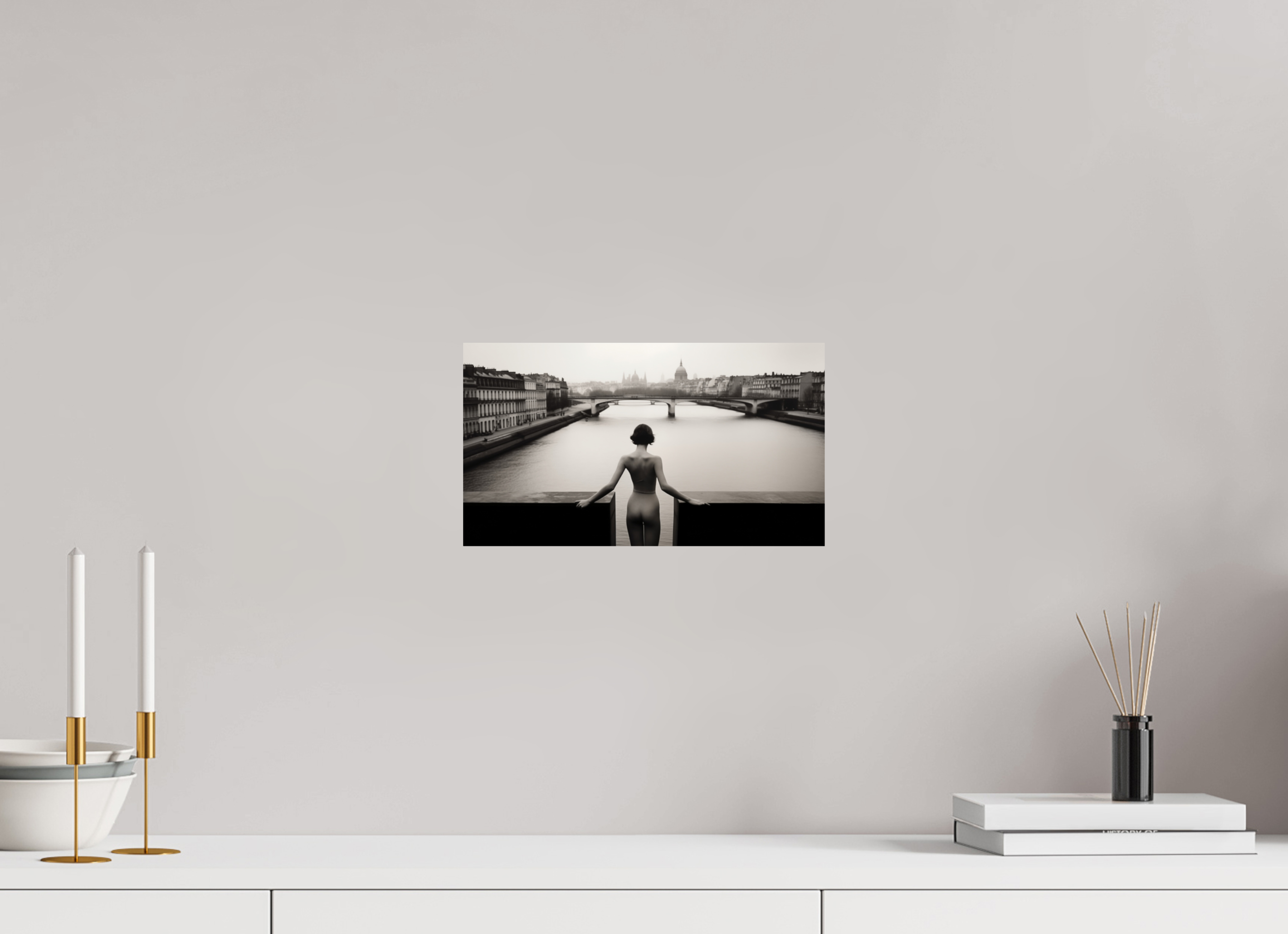 32 x 18 cm, Photo Print On Fuji Crystal DP II her strange desire - am Rand des Atems