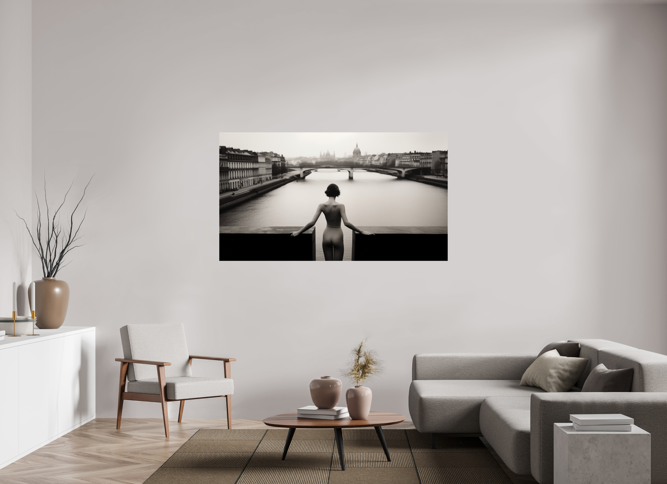 176 x 99 cm, Photo Print On Fuji Crystal DP II her strange desire - am Rand des Atems