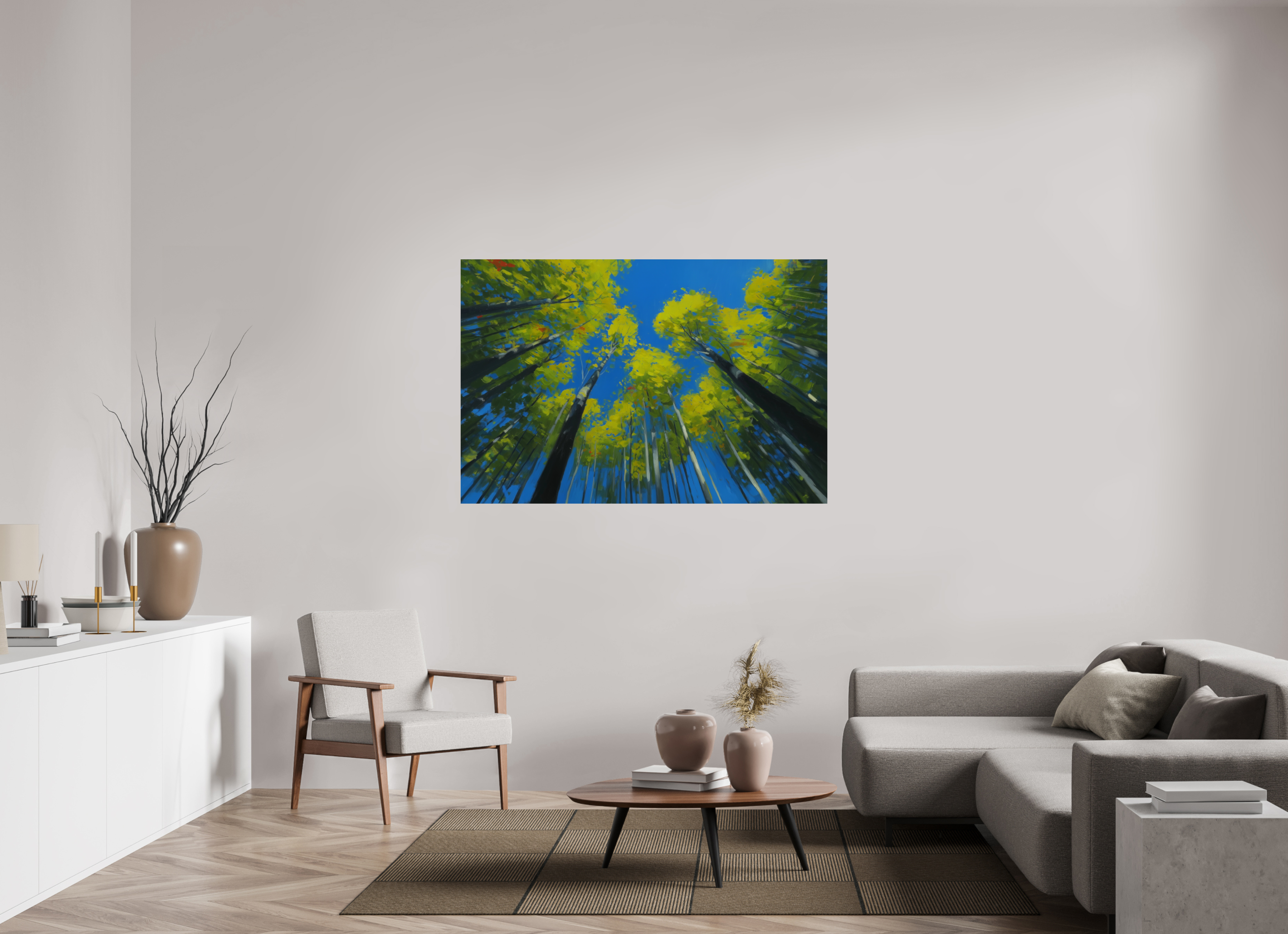 150 x 100 cm, Photo Print On Fuji Crystal DP II Canopy of Trust