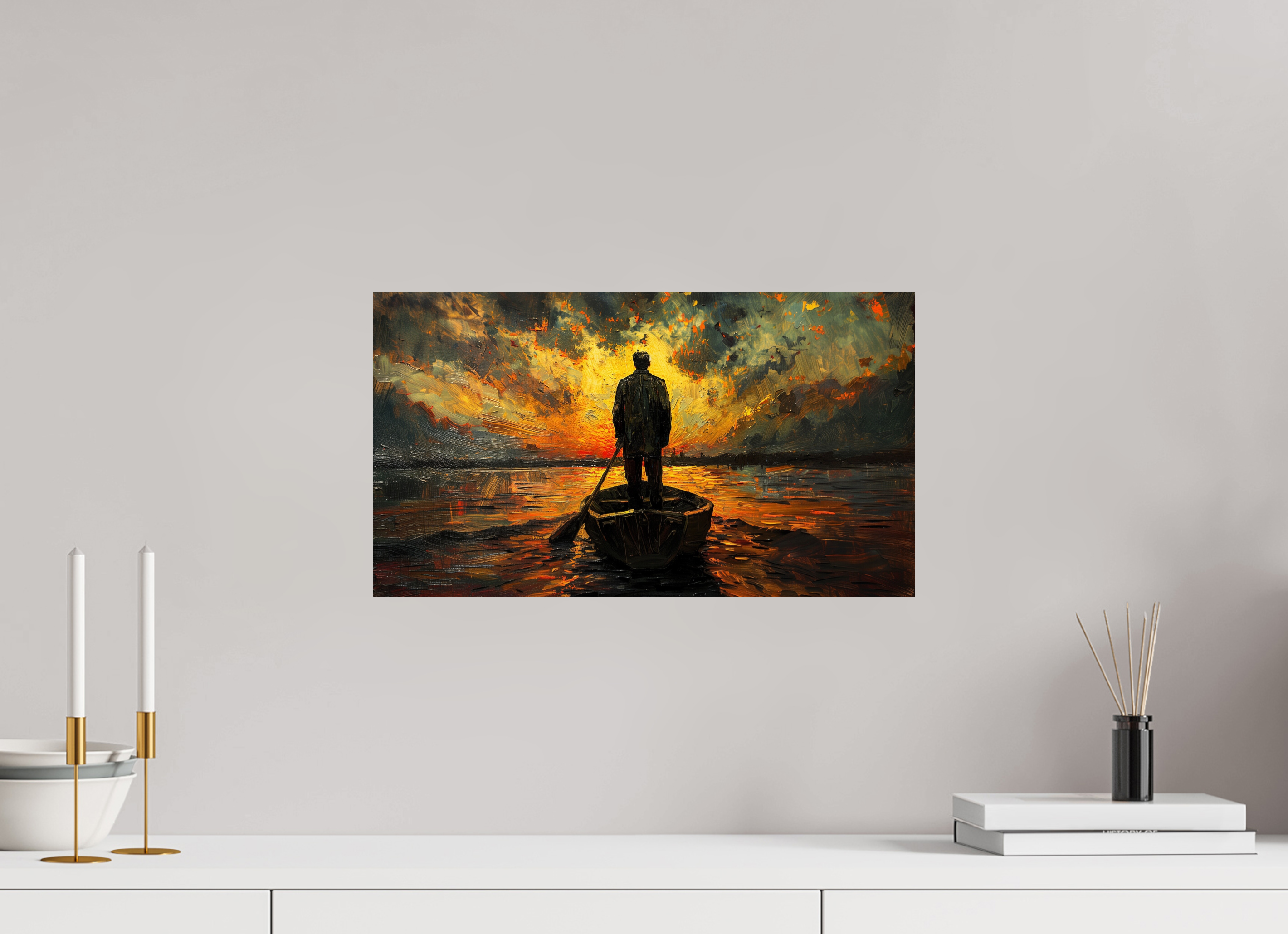 48 x 27 cm, Photo Print On Fuji Crystal DP II Ferryman of Silence