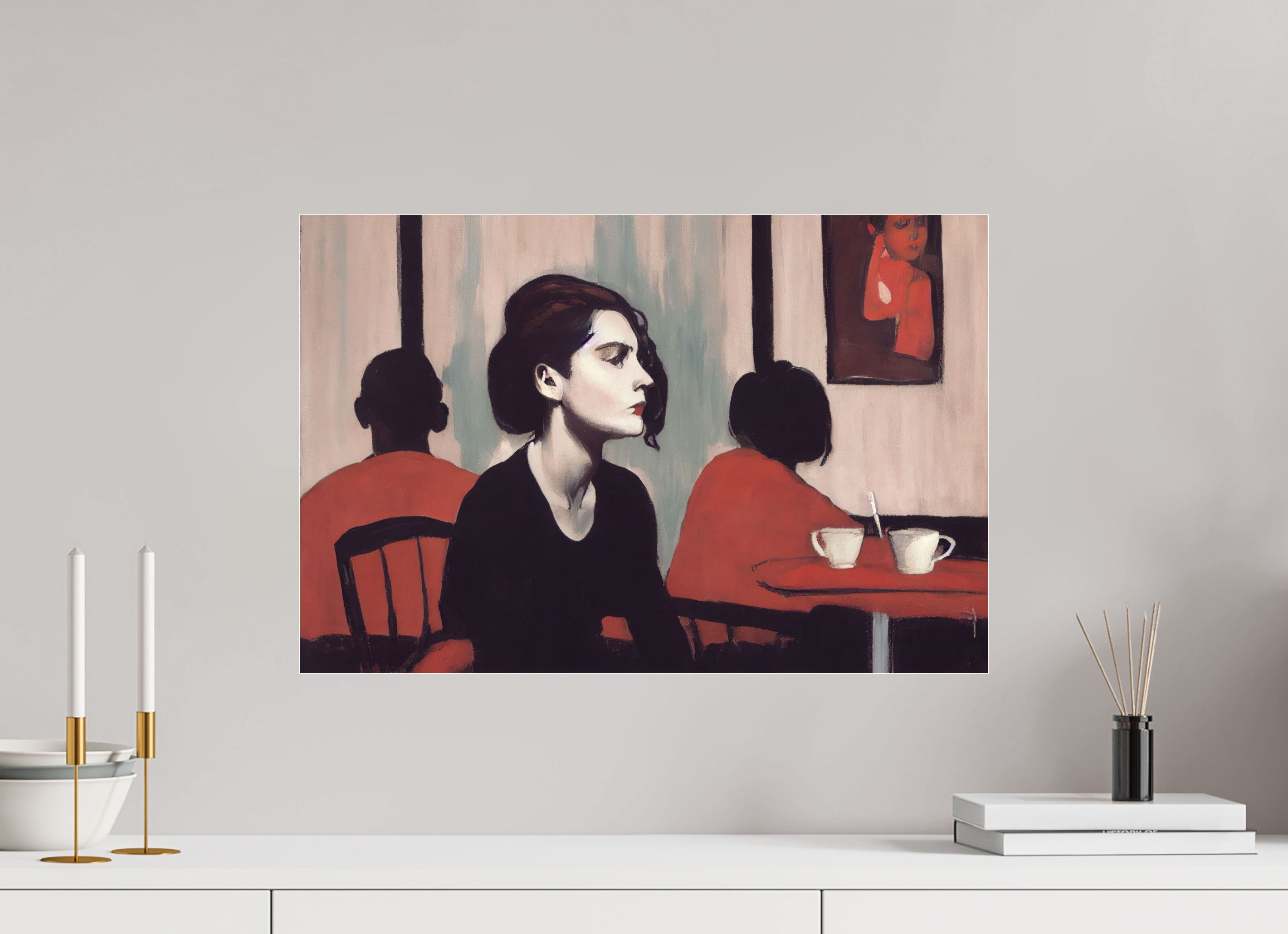 60 x 40 cm, Photo Print Under Acrylic Glass the certainty
