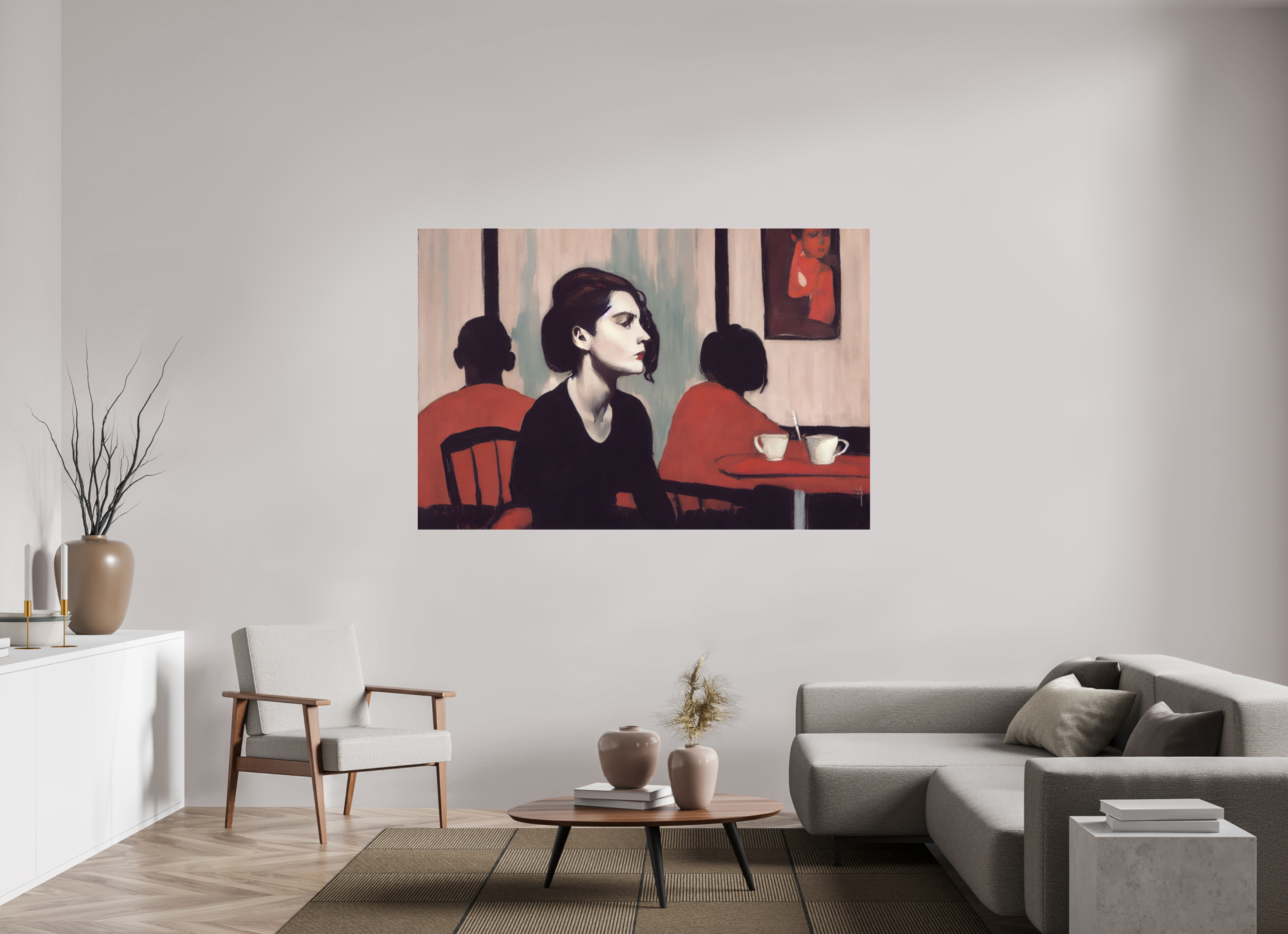180 x 120 cm, Photo Print Under Acrylic Glass the certainty