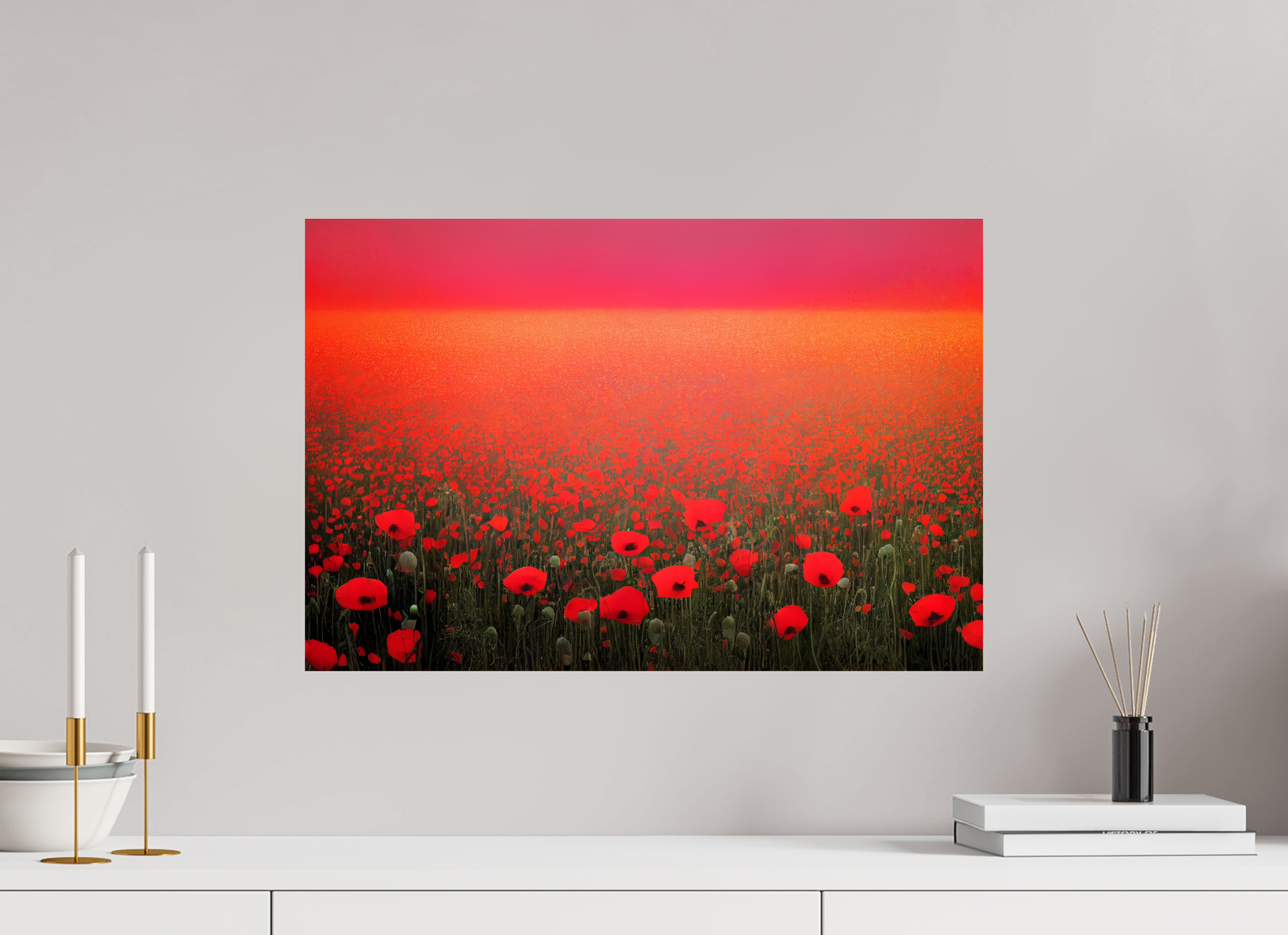 60 x 40 cm, Photo Print On Fuji Crystal DP II Crimson Frequency
