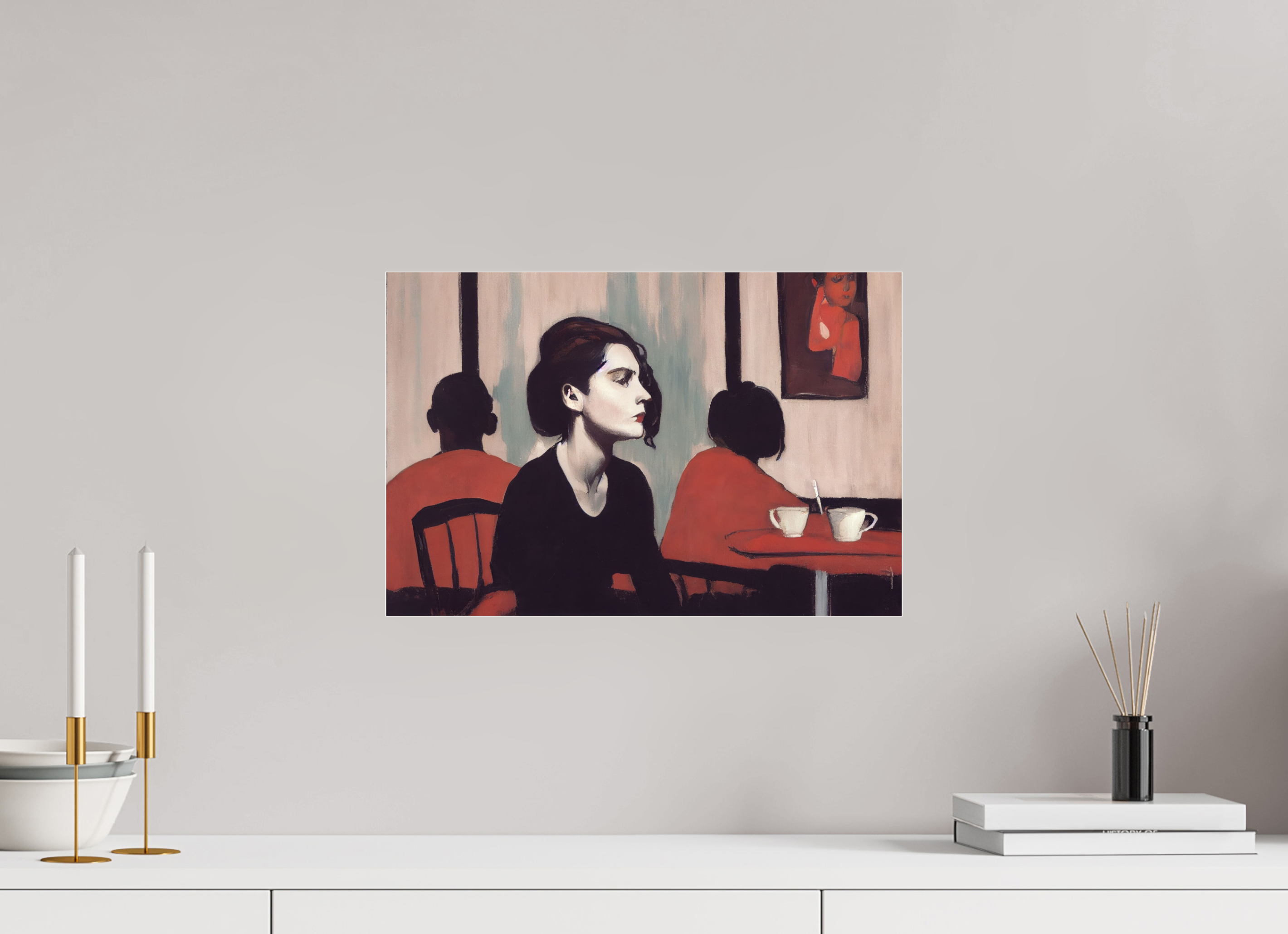 45 x 30 cm, Photo Print Under Acrylic Glass the certainty