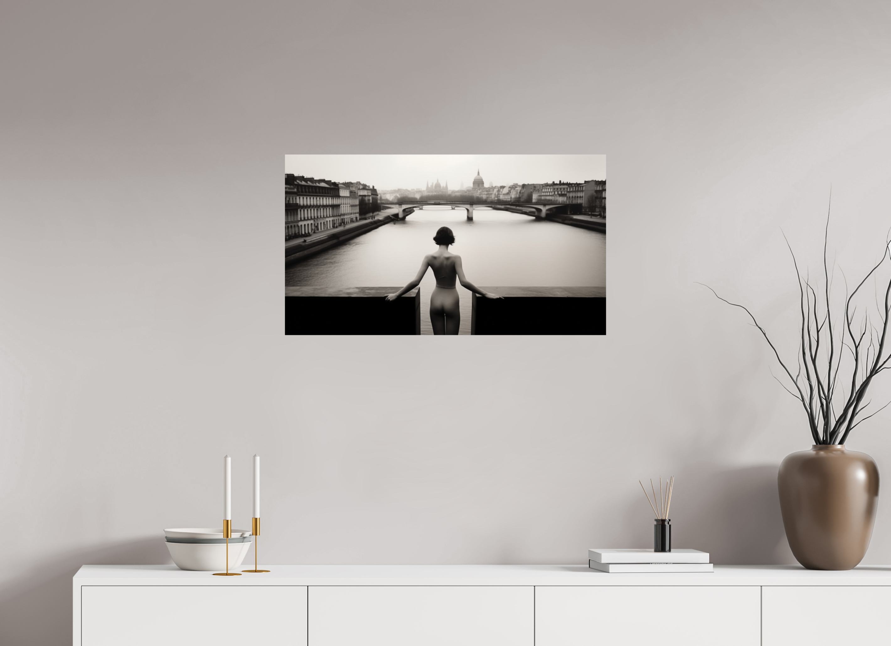 80 x 45 cm, Photo Print On Fuji Crystal DP II her strange desire - am Rand des Atems