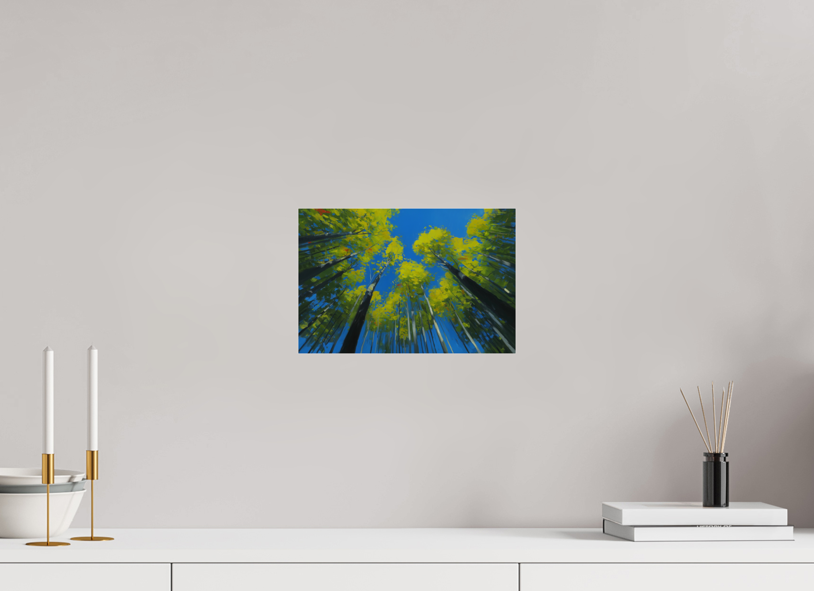 30 x 20 cm, Photo Print Under Acrylic Glass Canopy of Trust