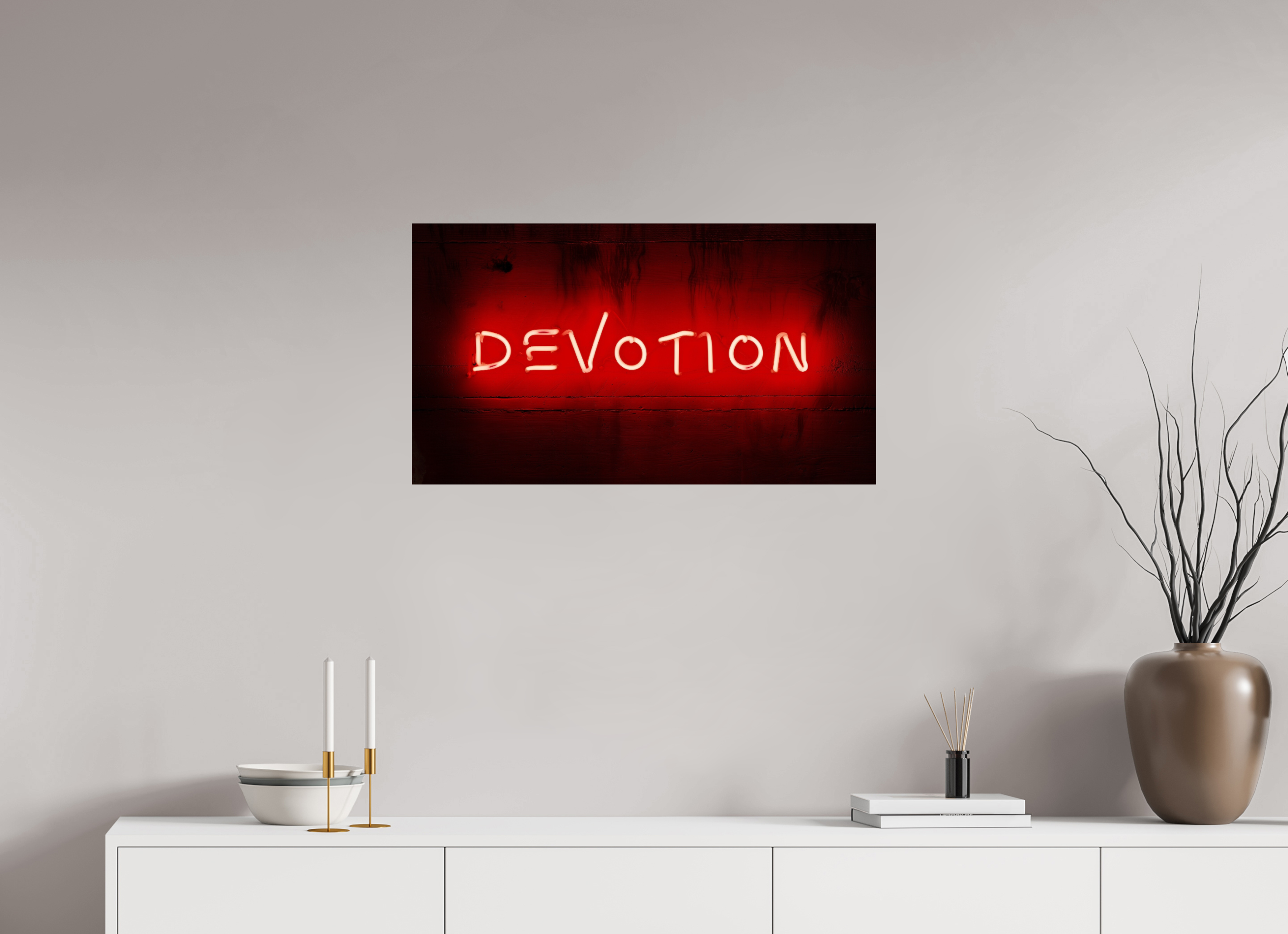 80 x 45 cm, Photo Print On Fuji Crystal DP II Crimson Vow