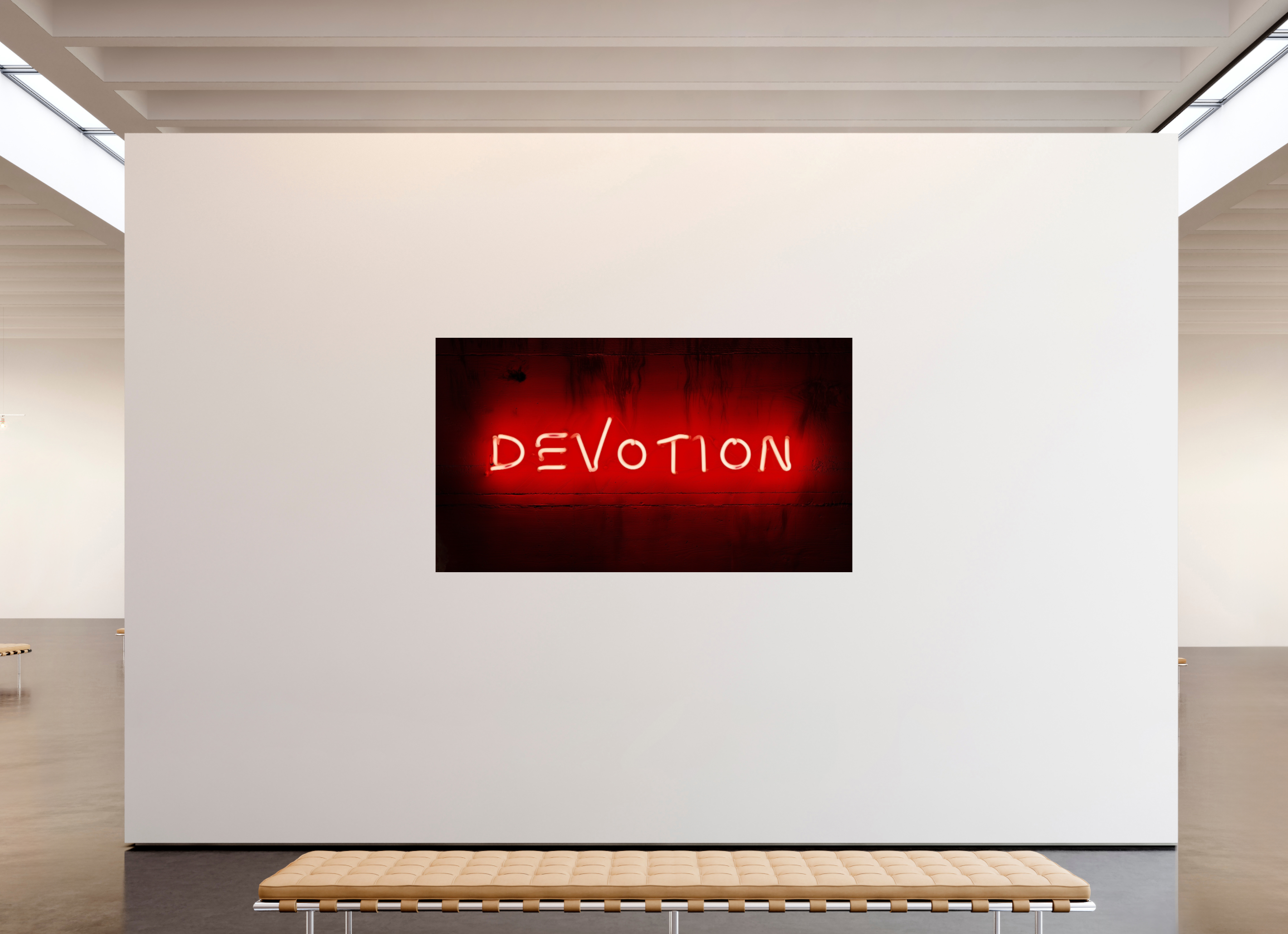 208 x 117 cm, Photo Print On Fuji Crystal DP II Crimson Vow